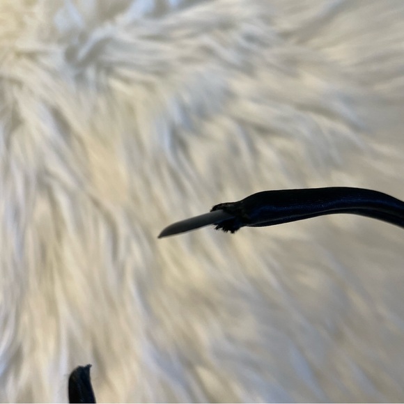 Black and Pink Sequin Minnie Mouse Ears Headband GUC - Picture 3 of 3